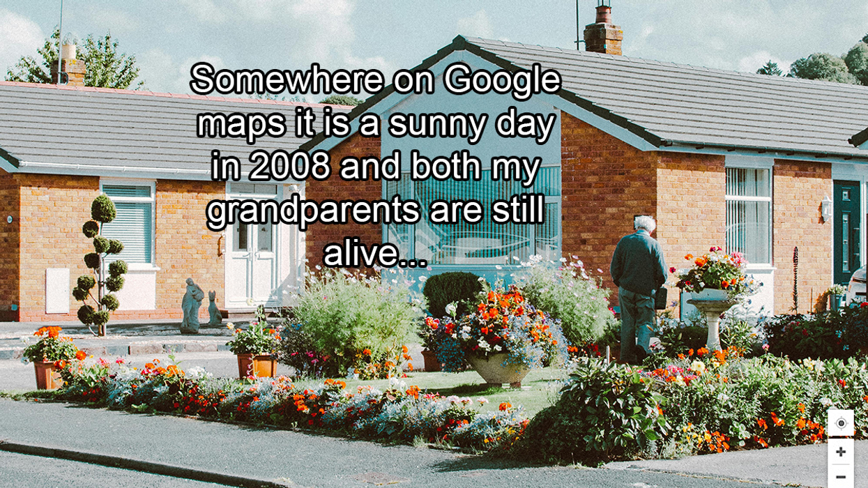 A representative image of a Google Maps street view.