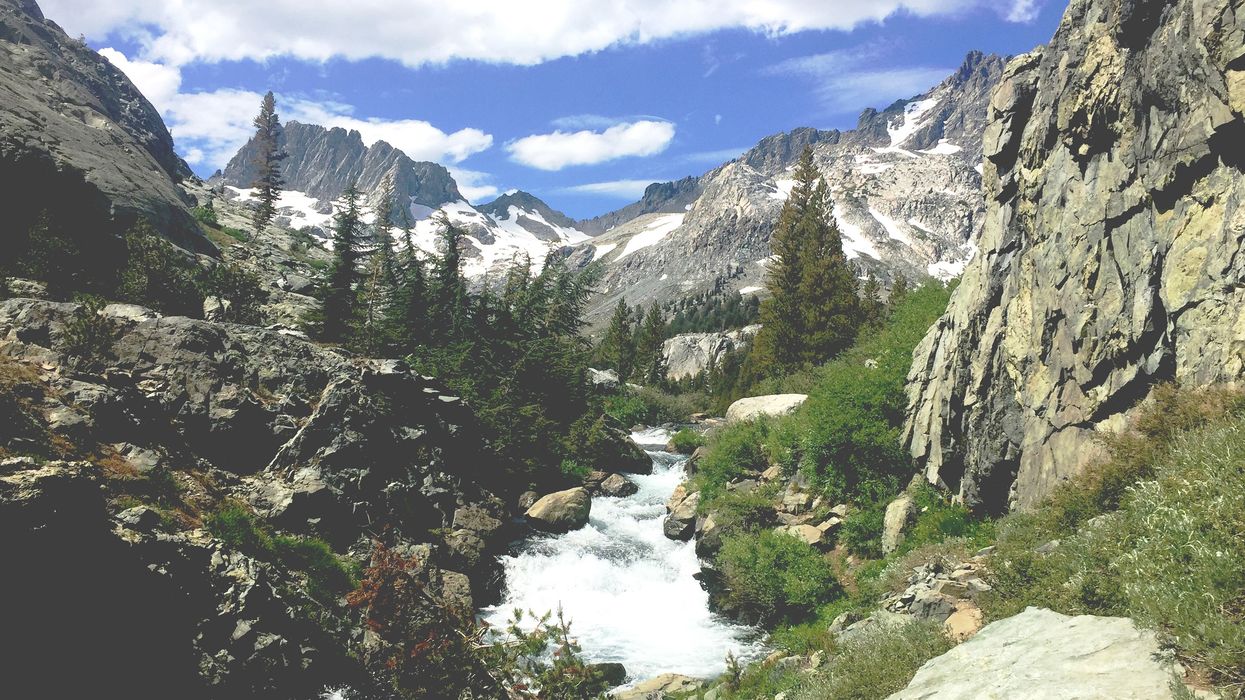 A view of Mount Ritter taken on a hike.