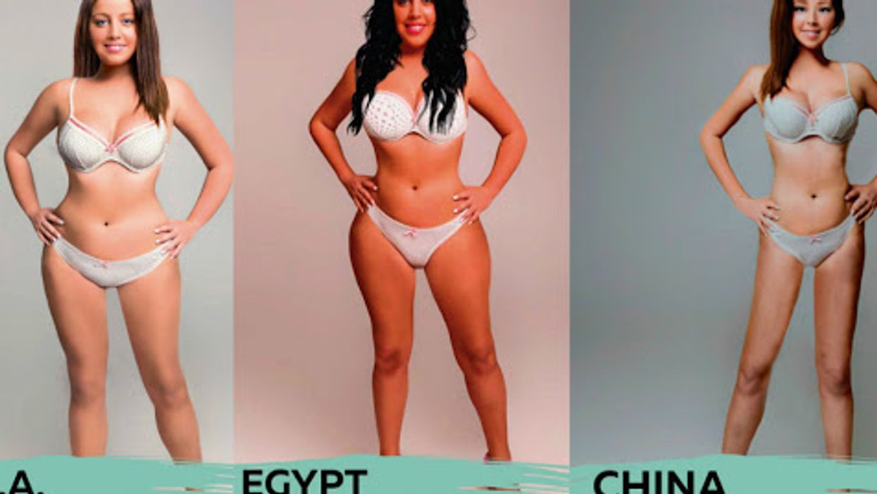 beauty standard, photoshop, perfect body