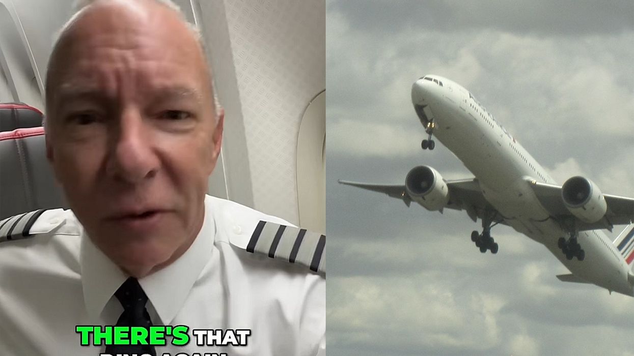 Captain Steve and a Boeing 777.