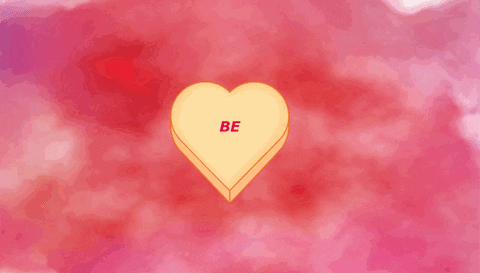 Conversation hearts candy