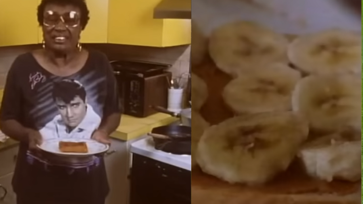 elvis presley, mary jenkins, peanut butter and banana sandwich