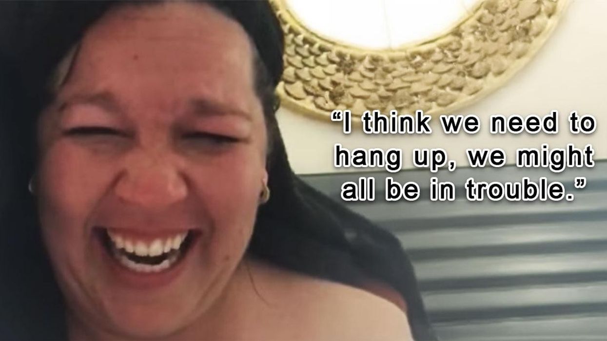 Mom accidentally flashes daughter's friends on Zoom. Her hilarious story goes immediately viral.