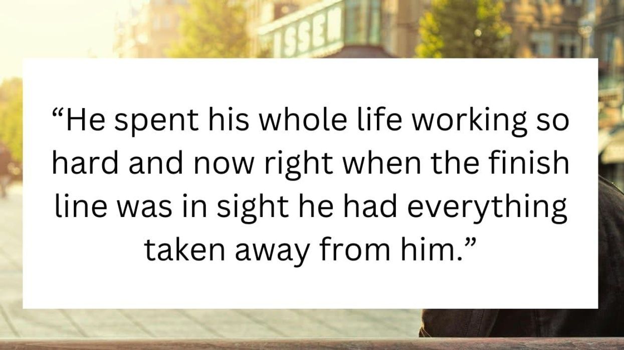 After 40 years at his job, he was fired right before retirement