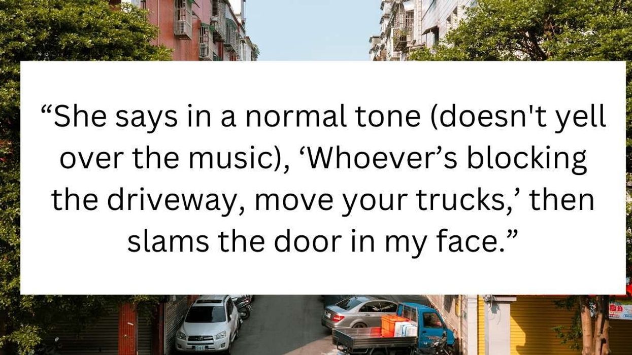 Tow truck driver gets ultimate revenge on rude teen neighbor after party blocks her driveway