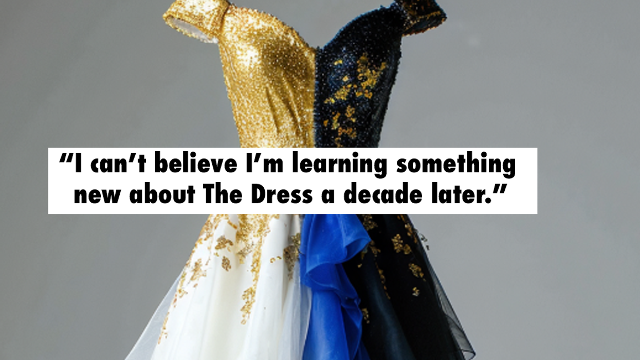 10 years later, the dress is still dividing the internet—and TikTok is obsessed