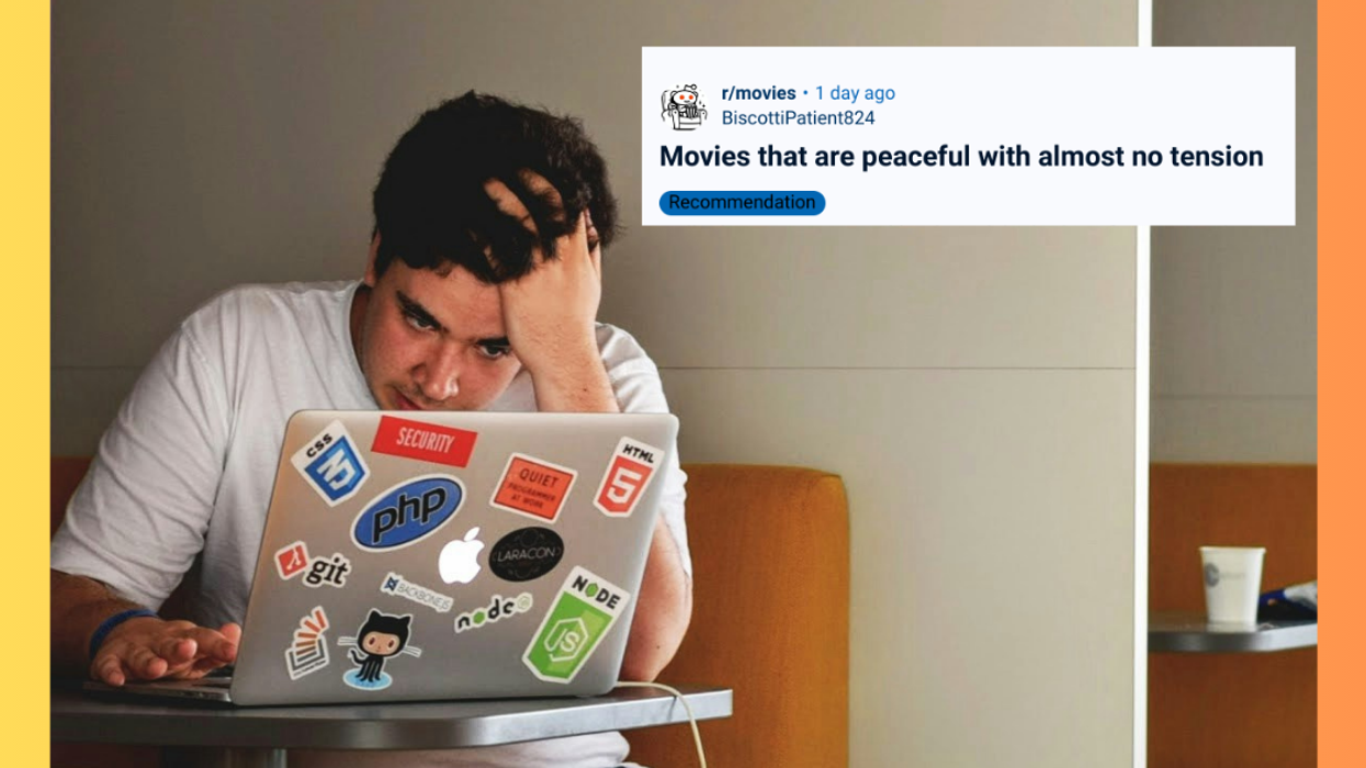 A stressed-out person asked for 'peaceful' movie recommendations. Film lovers responded in droves.