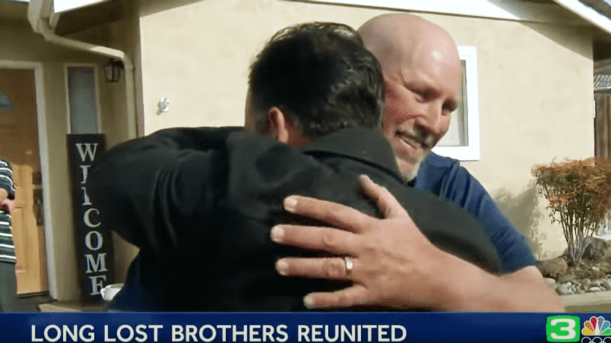 Man watching the news spots his rare last name—then he discovers a long-lost brother