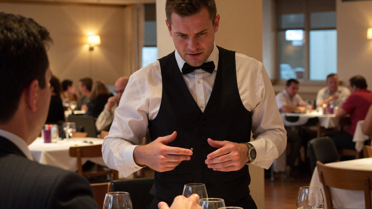 Diner shocked as waiter places $25 tip back on table, saying it’s too low