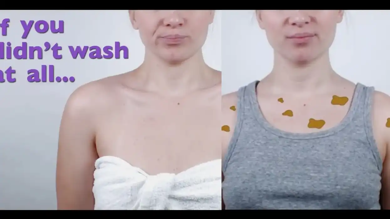 What happens when you stop bathing