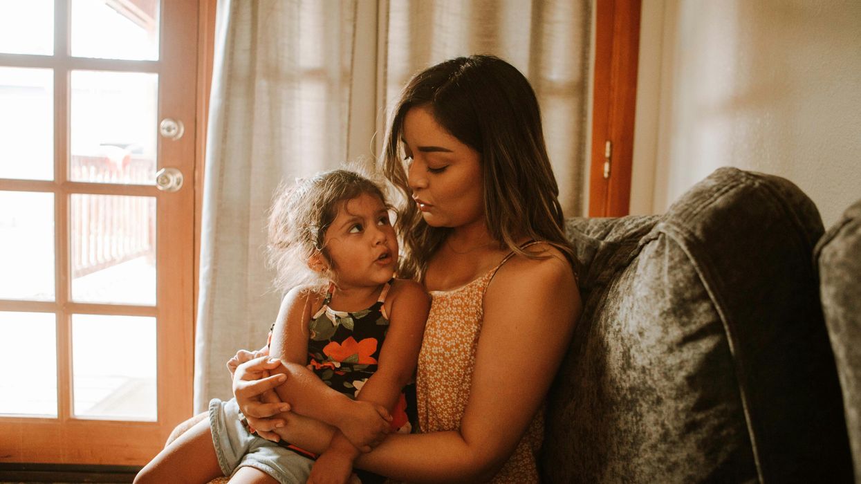 Mom and daughter, toddler, parenting