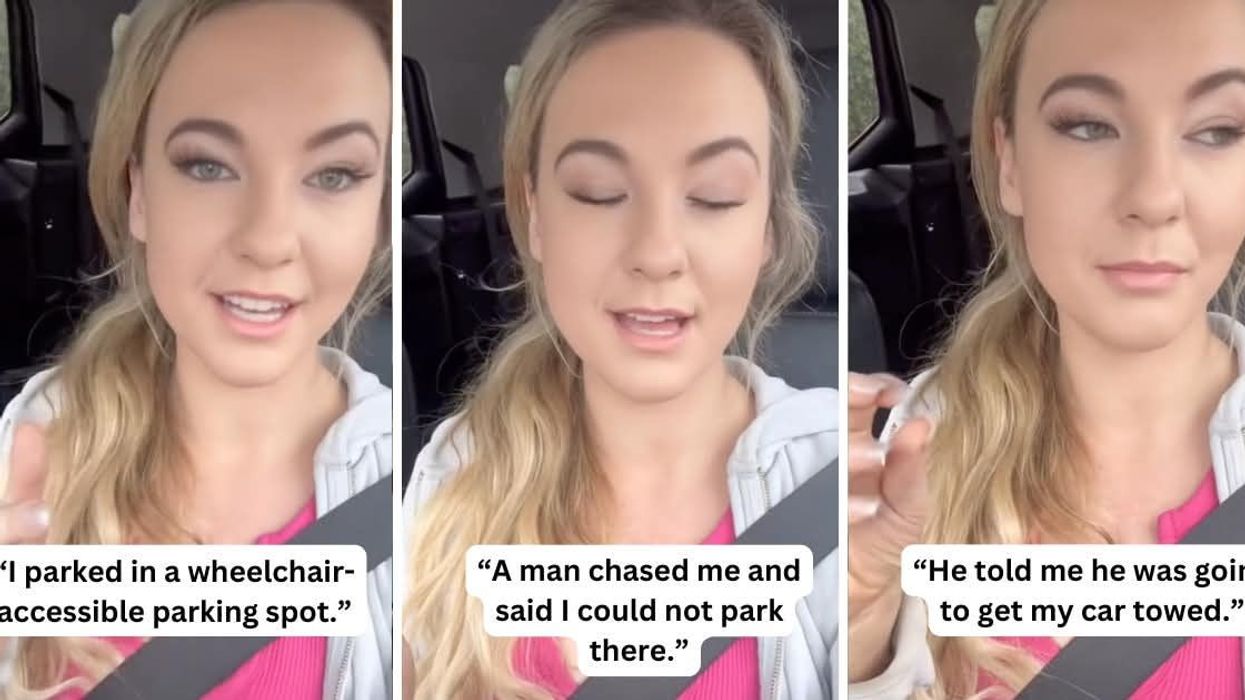 Screenshot from Madeline Delp's TikTok video