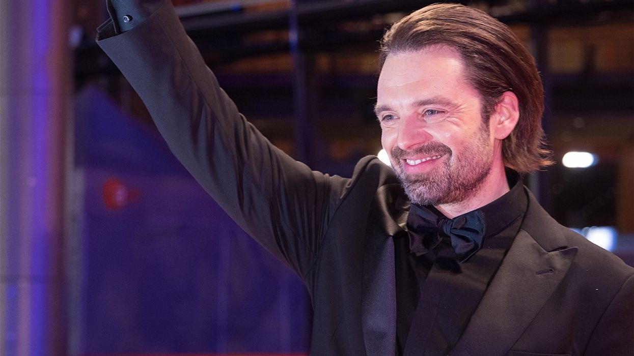 Sebastian Stan on the red carpet.