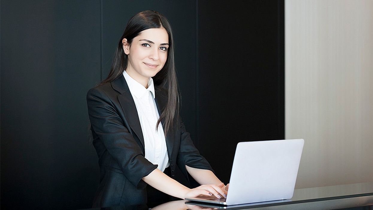 The receptionist at a hotel.