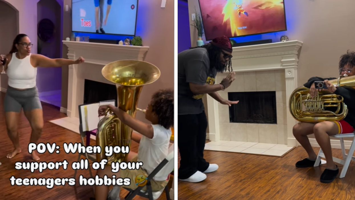 tuba, the Washington family, musical instrument