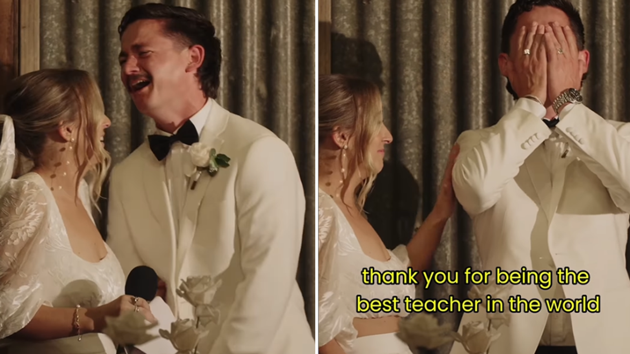 wedding, wedding surprise, wedding speech