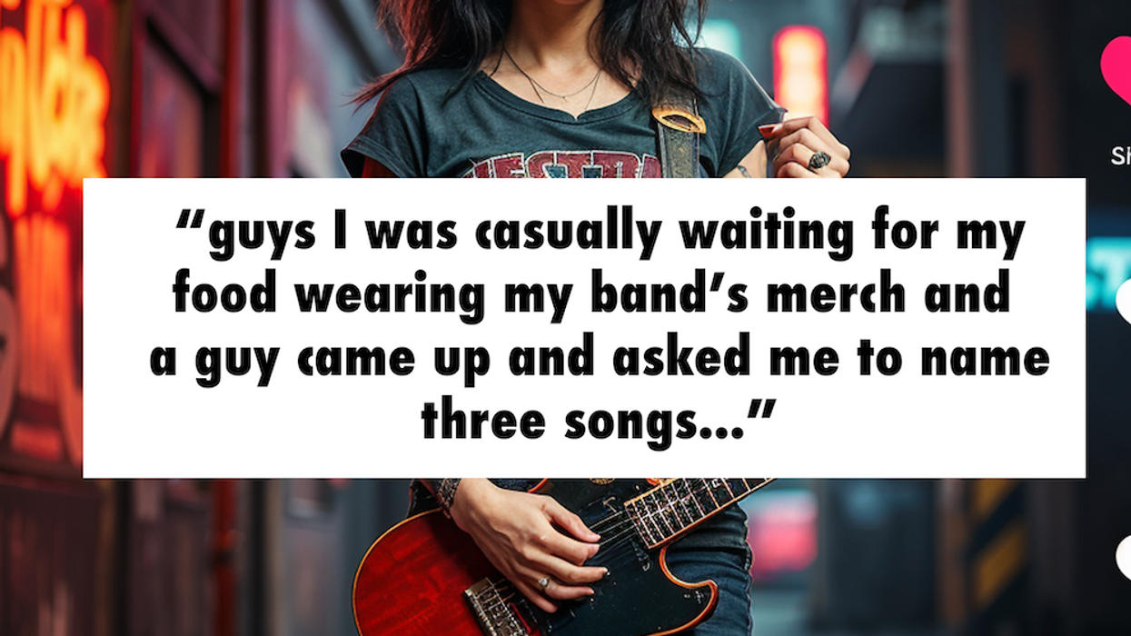 woman, woman musicians, female rockers, rock, rock n' roll, trivia, sexism